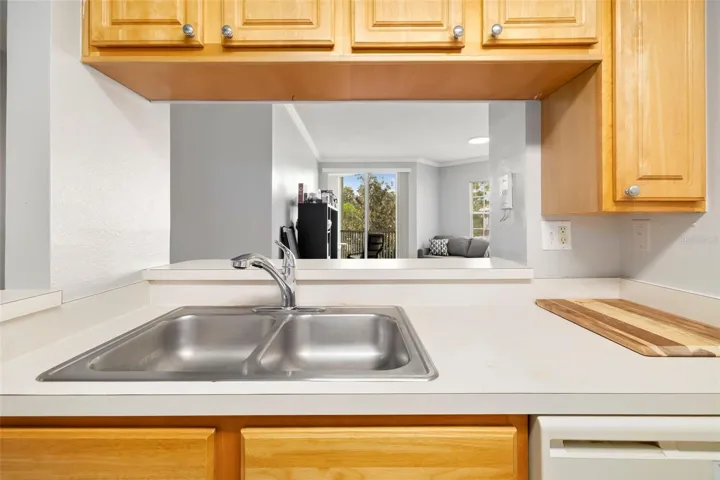 Kitchen to Living Room.