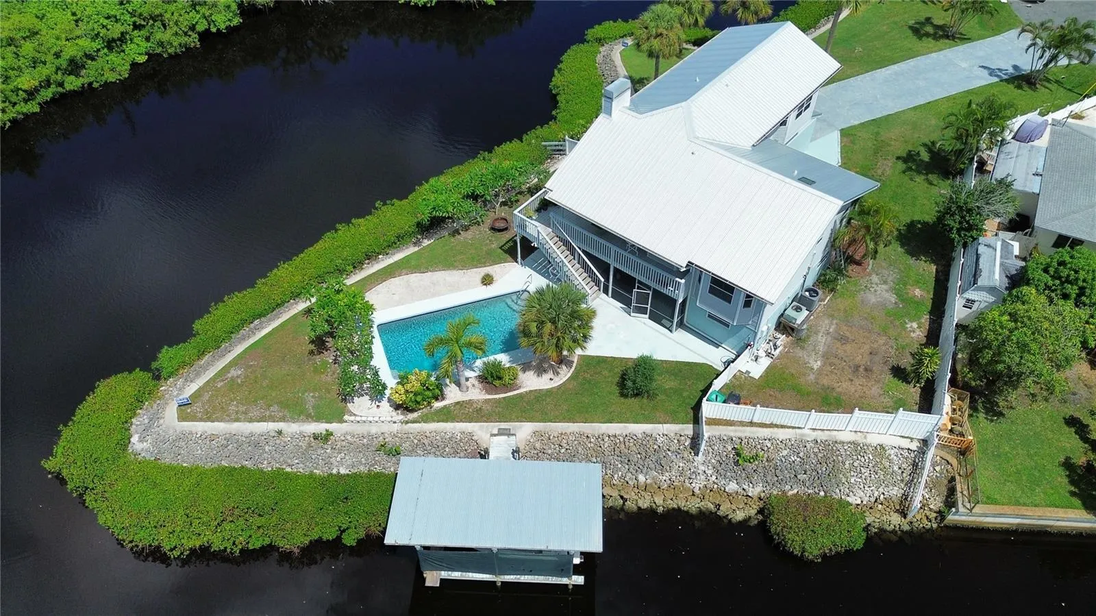 Back of home