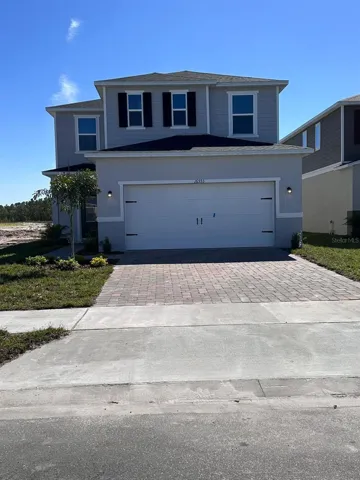 Front entrance and driveway