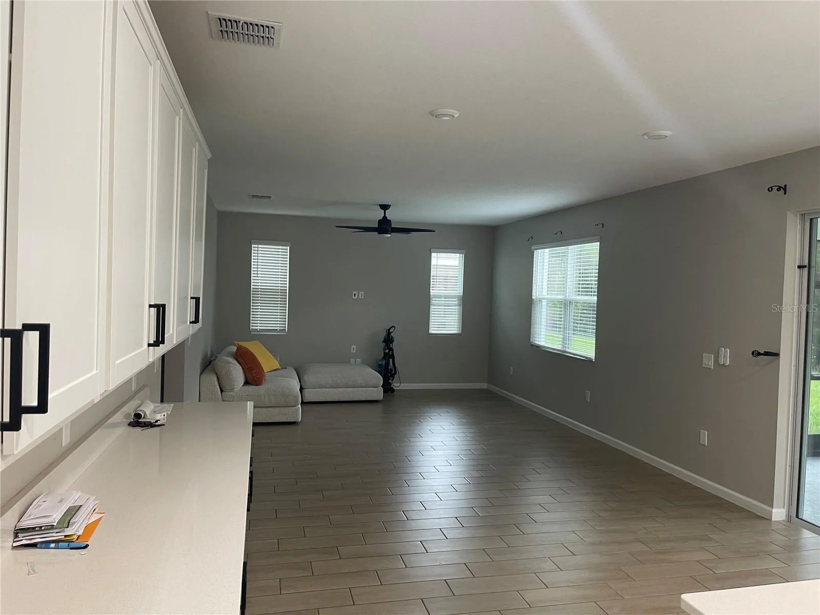 Kitchen/Dining/Living