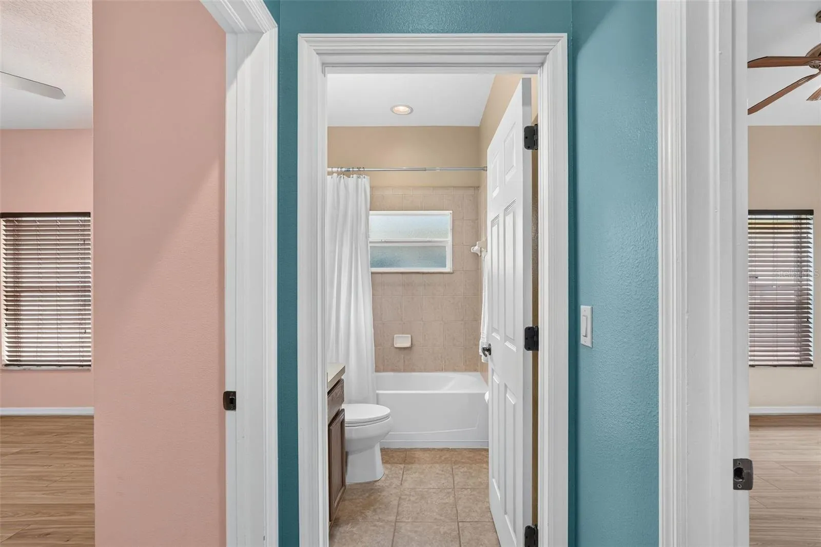 Two additional bedrooms with shared bath