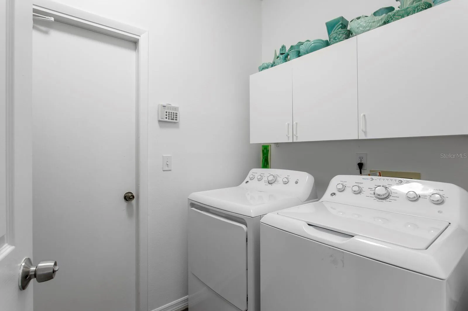 Laundry room just off the kitchen,