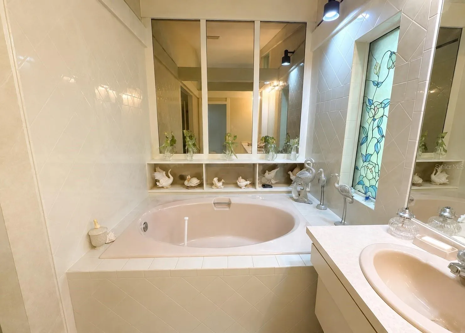 Primary bathroom. Digitally enhanced