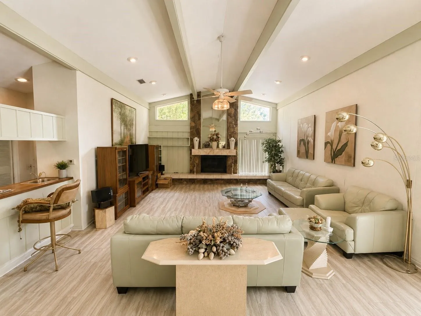 Family room. Digitally enhanced