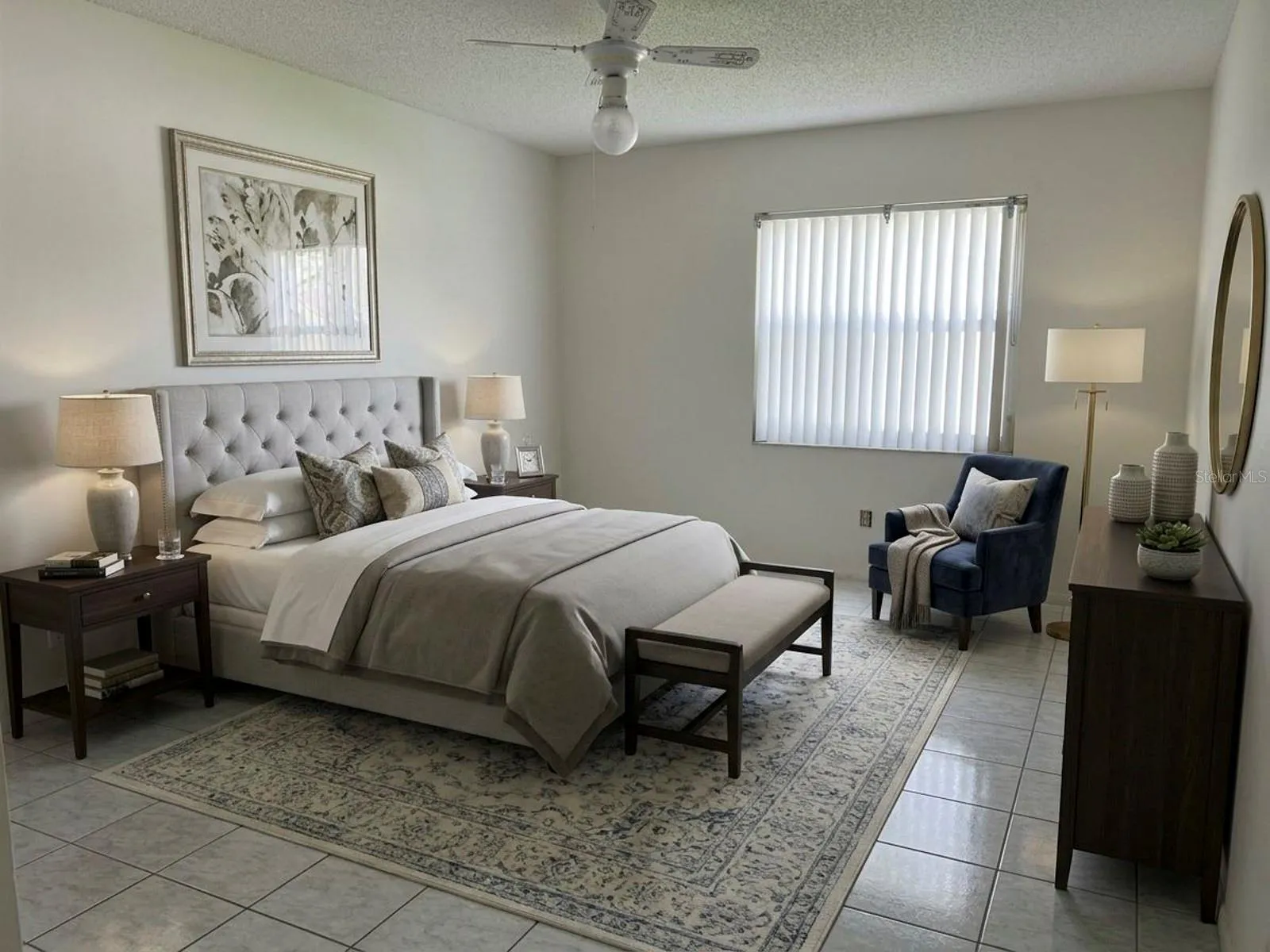 BEDROOM 2 STAGED