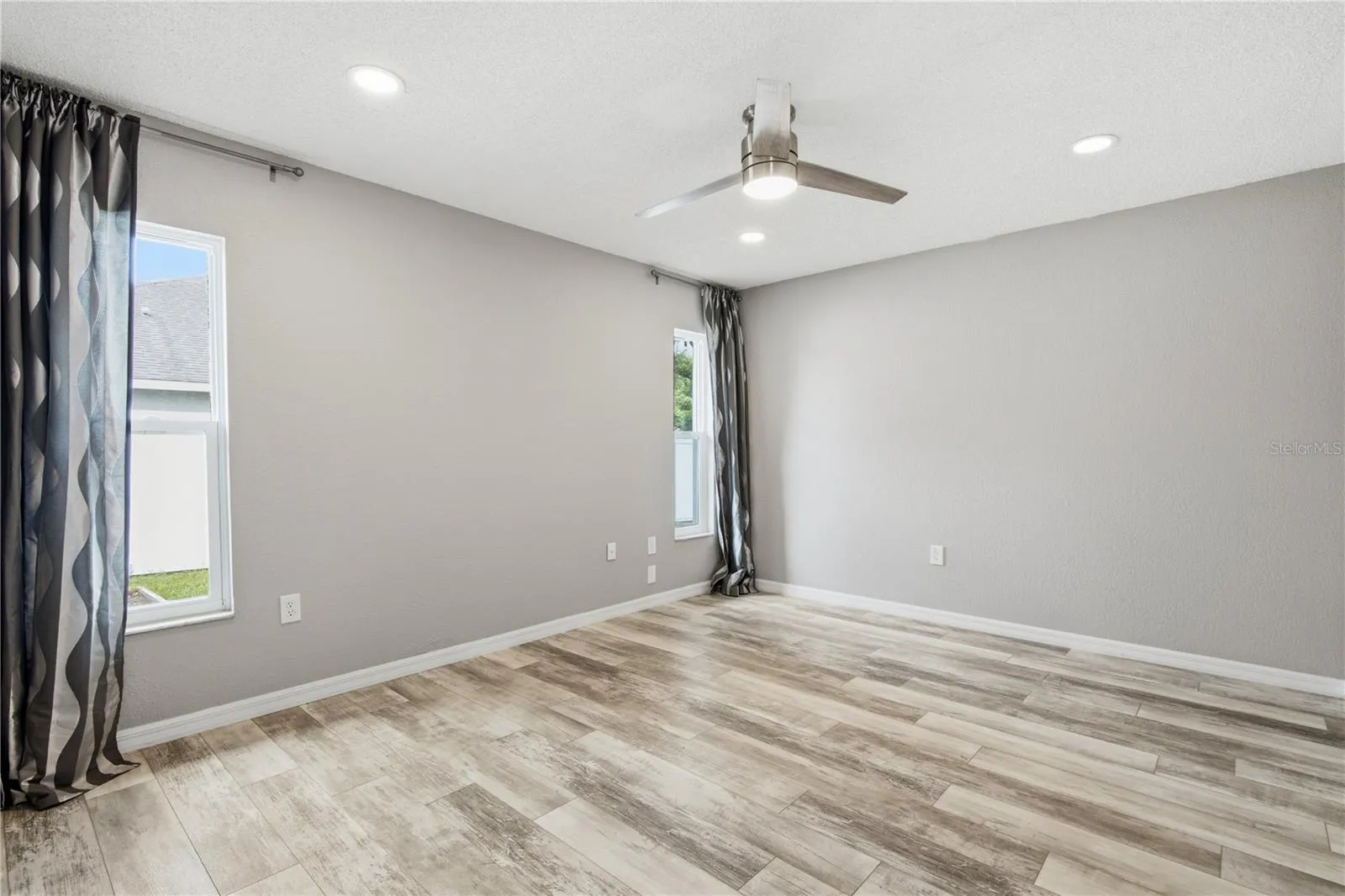 Unstaged Master Bedroom