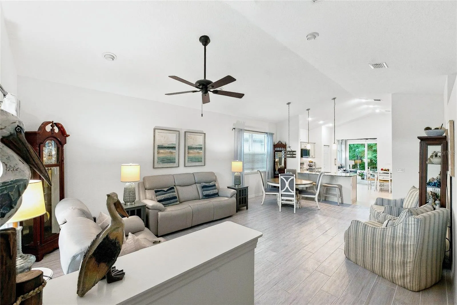 Open floor concept as you enter the front door