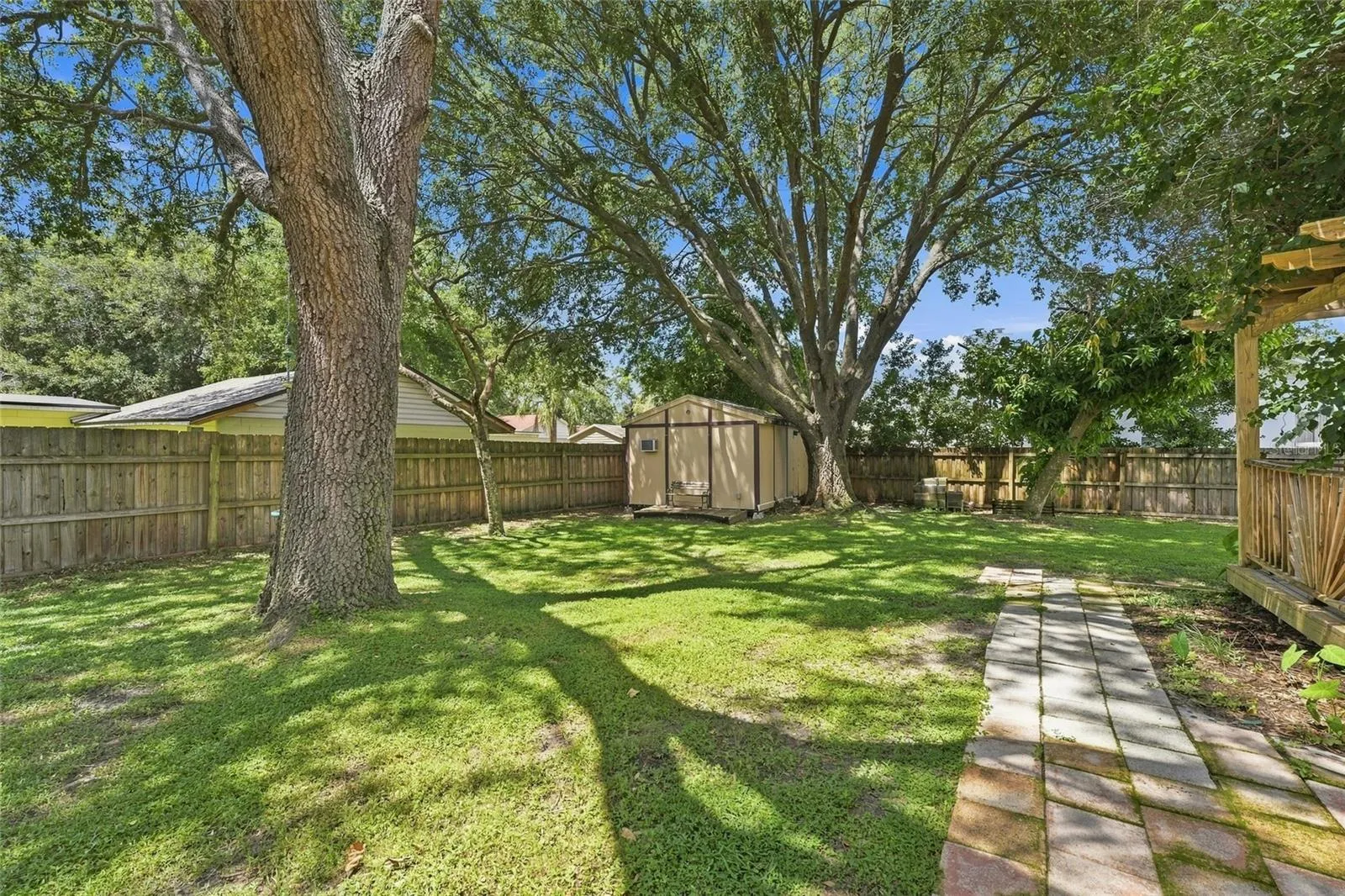 Gorgeous backyard