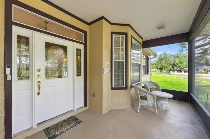 Covered porch