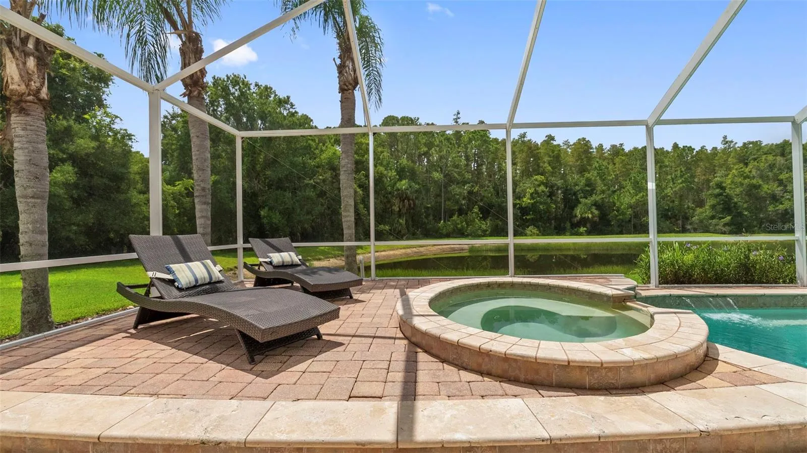 Pool/Spa/Seating Area