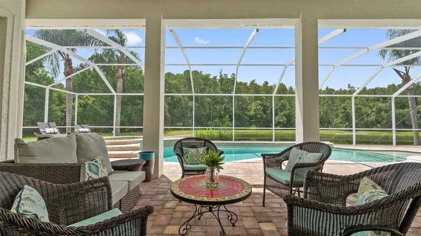 Covered Outdoor Seating Area