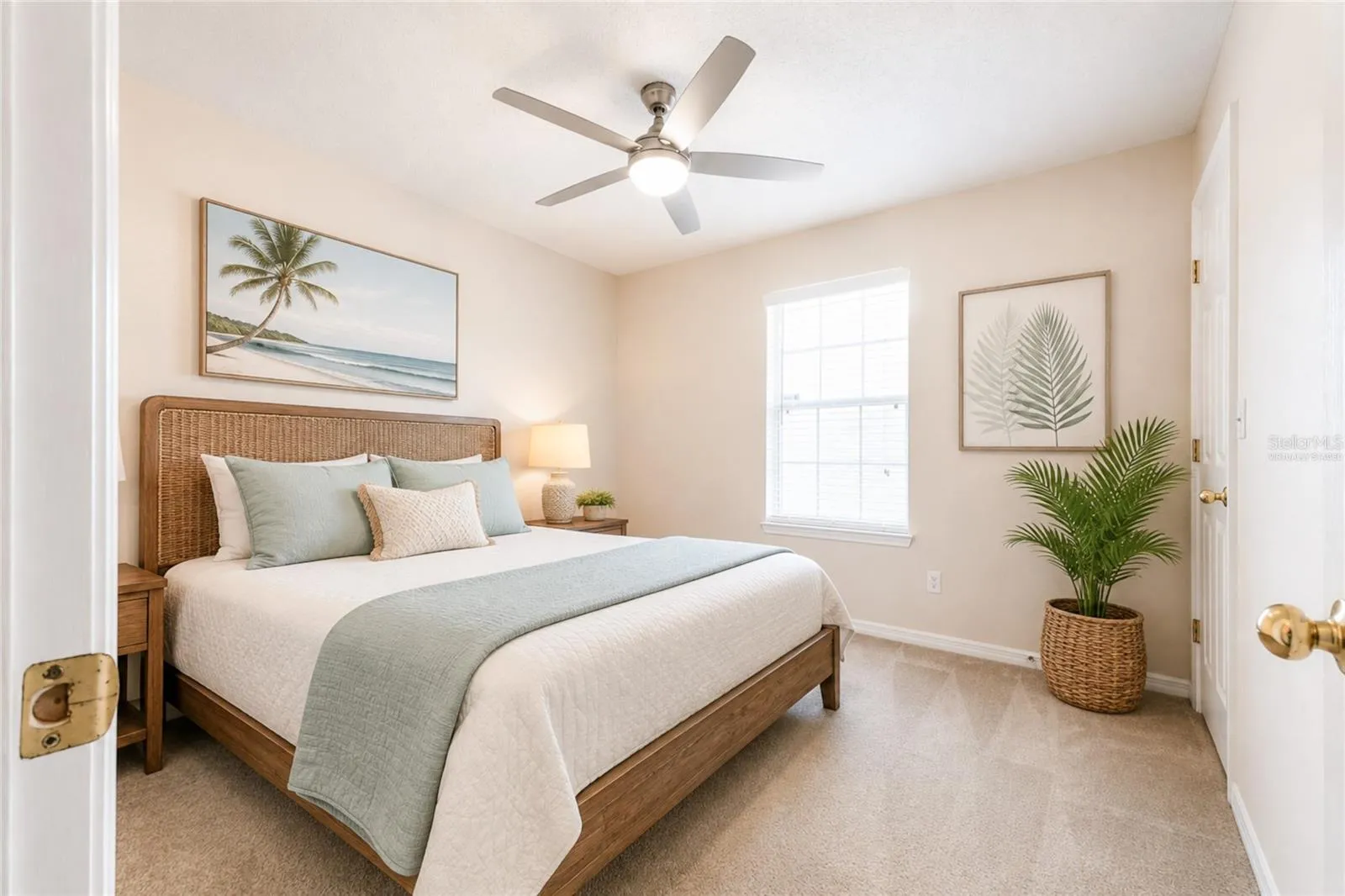 Virtually Staged Bedroom 4