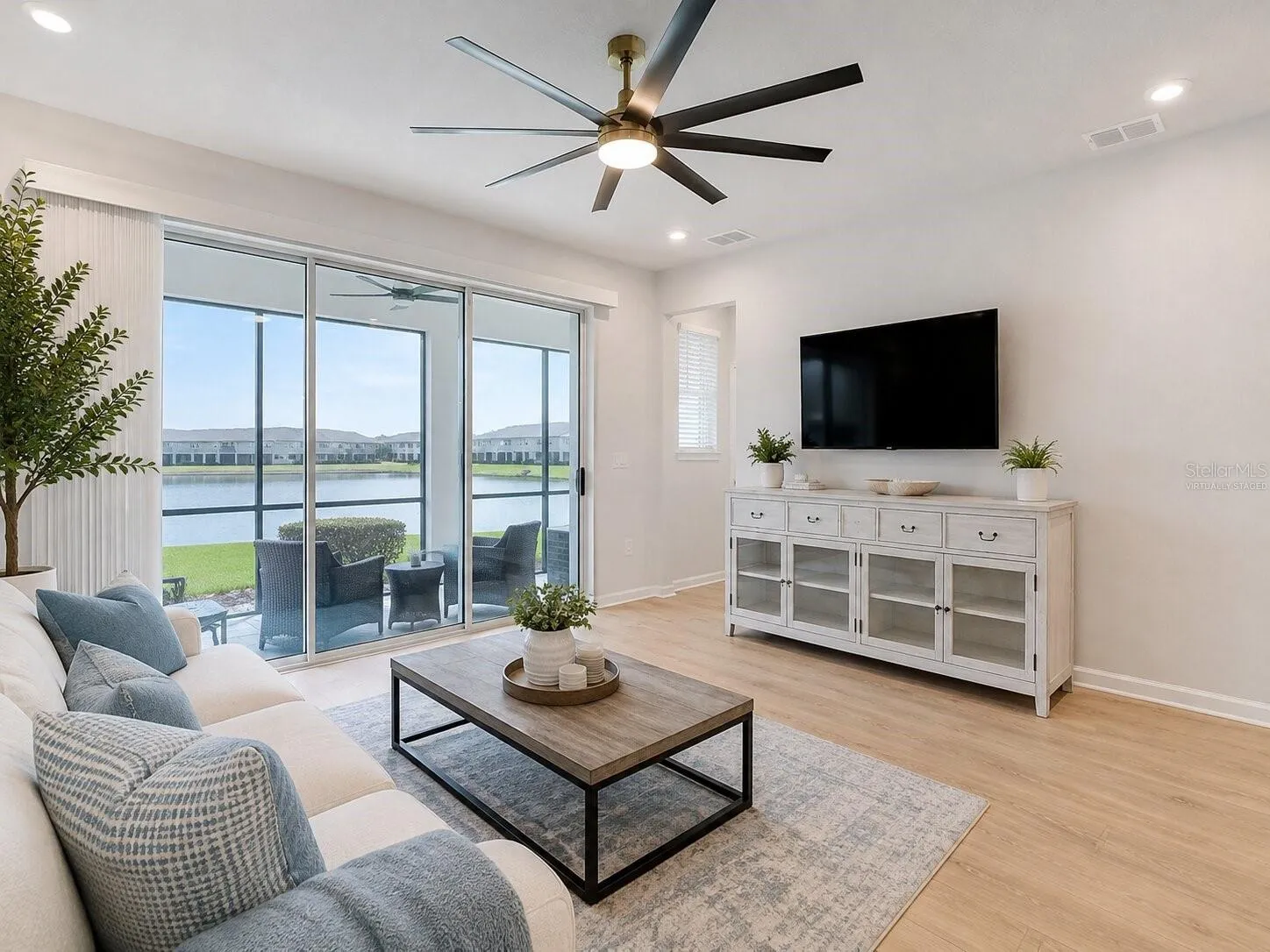 Living Room - Virtually Staged