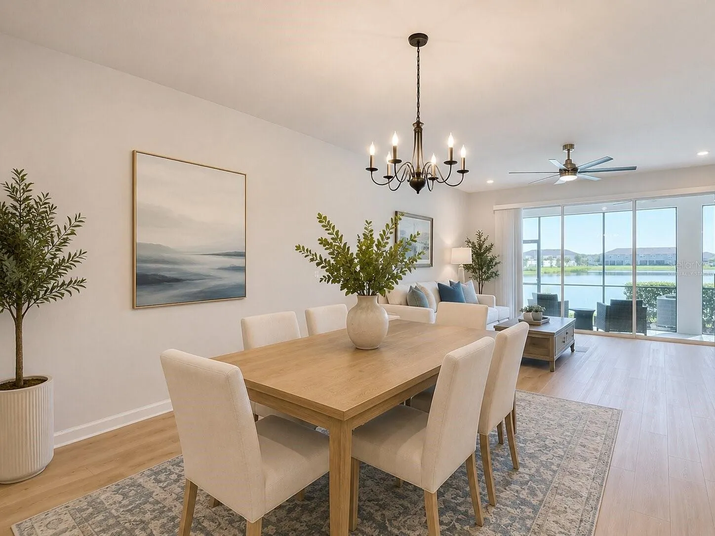 Dining Room - Virtually Staged