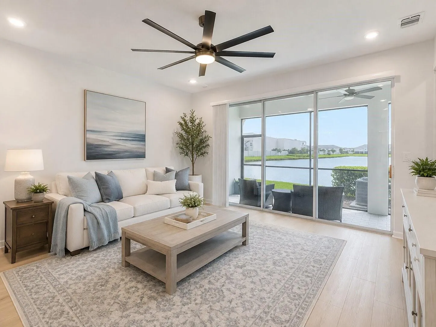 Living Room - Virtually Staged