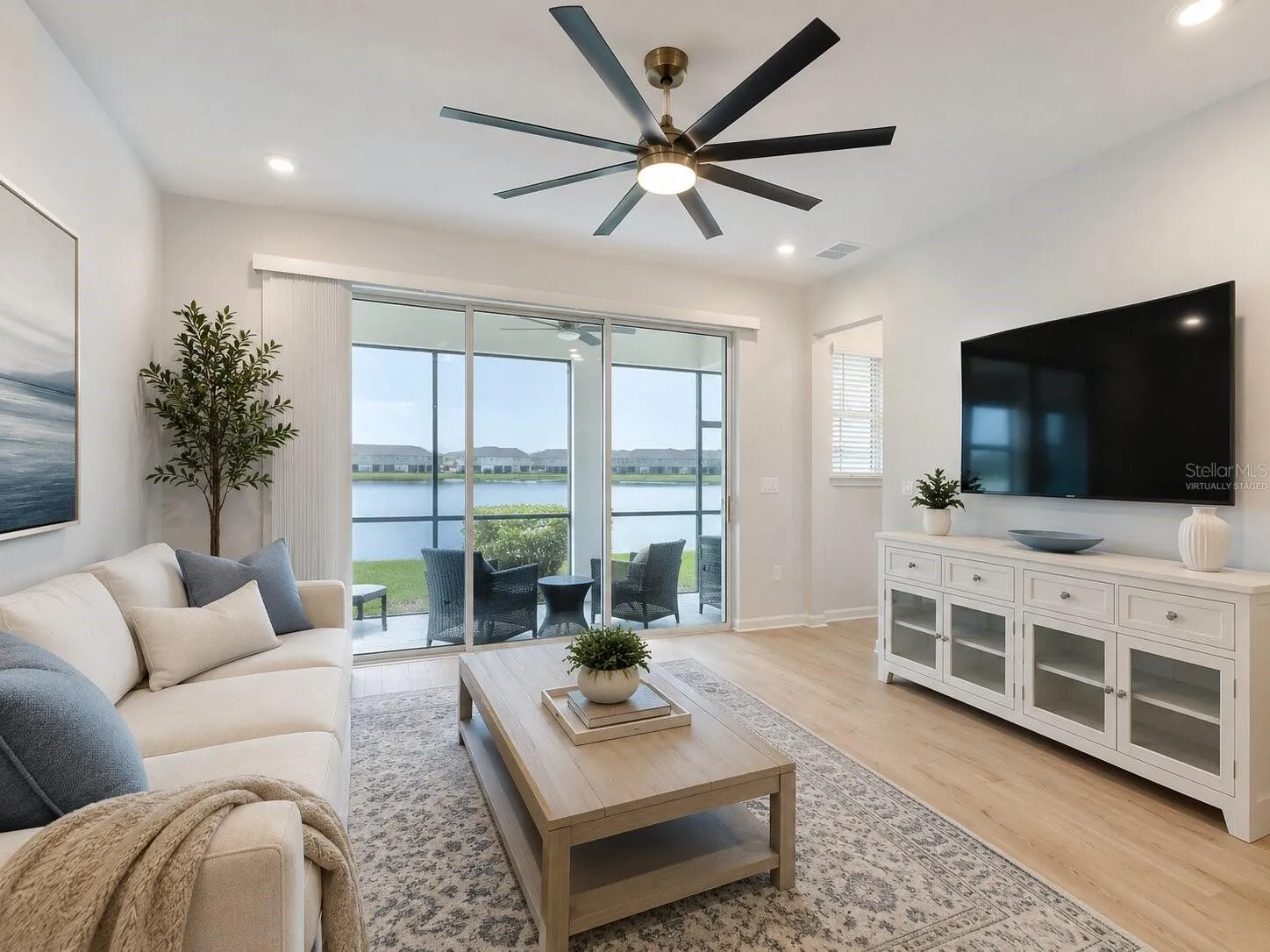Living Room - Virtually Staged