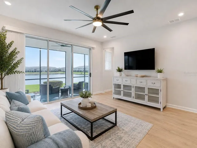 Living Room - Virtually Staged