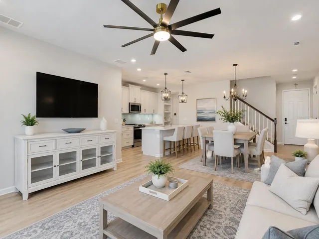 Living Room - Virtually Staged