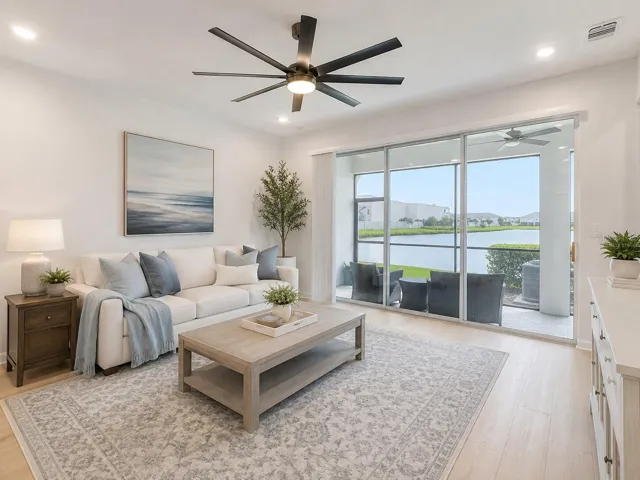 Living Room - Virtually Staged