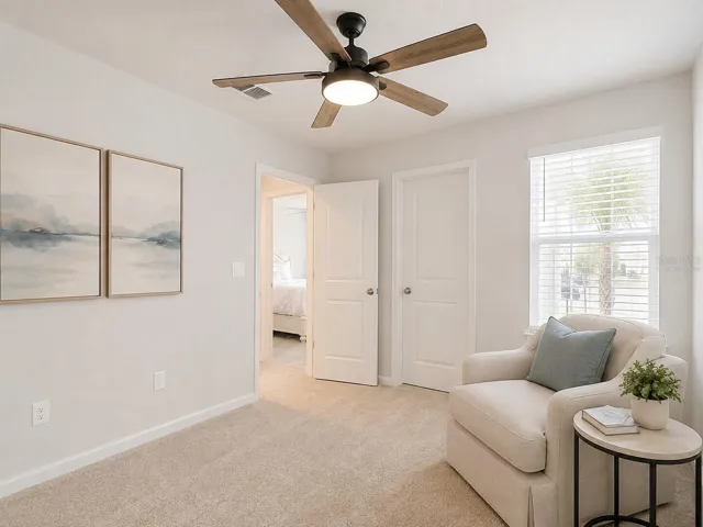 2nd Bedroom - Virtually Staged
