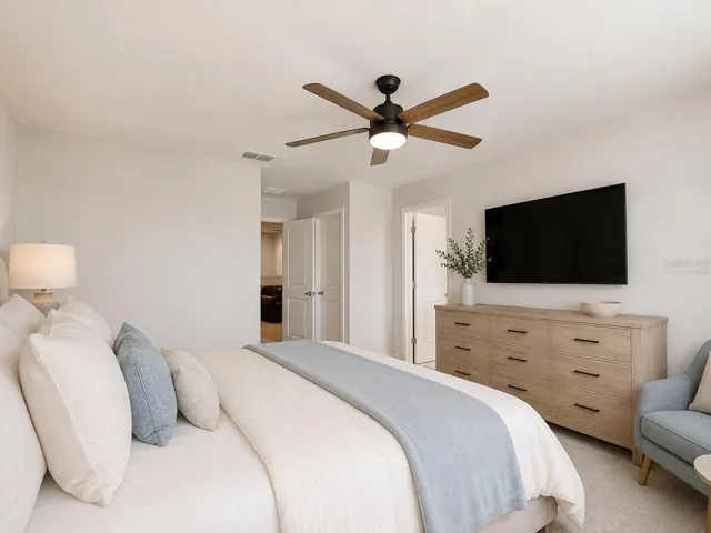 Primary Bedroom - Virtually Staged