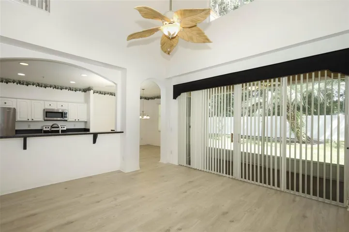 Family Room Kitchen View
