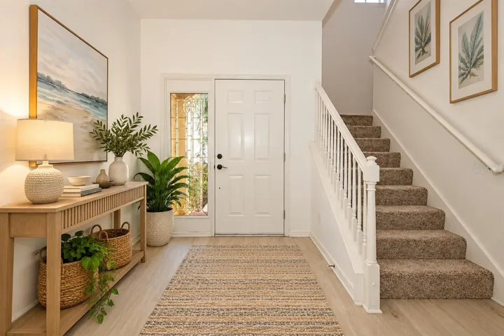 VIRTUALLY STAGED FOYER
