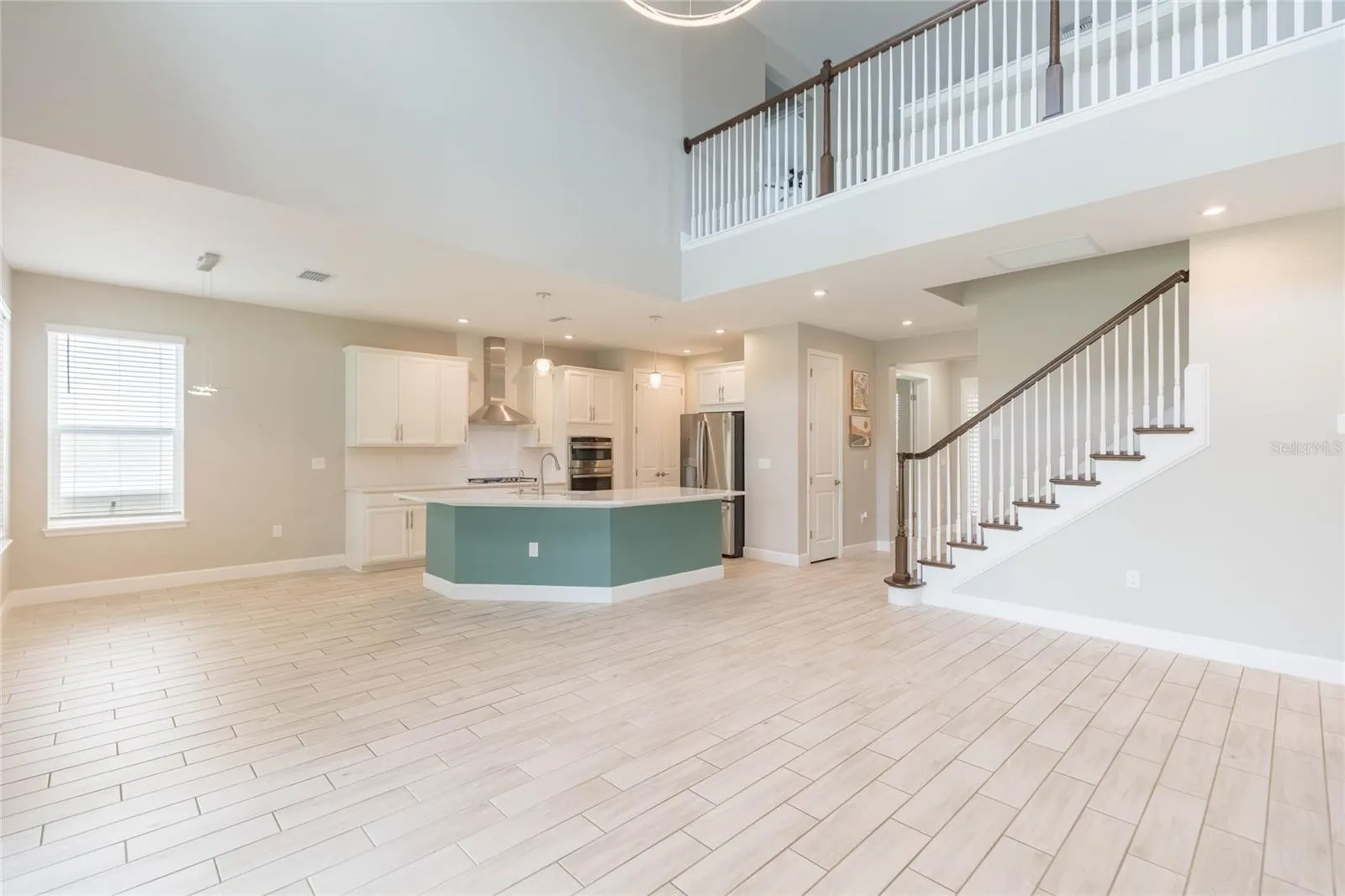 Living Room Kitchen Den