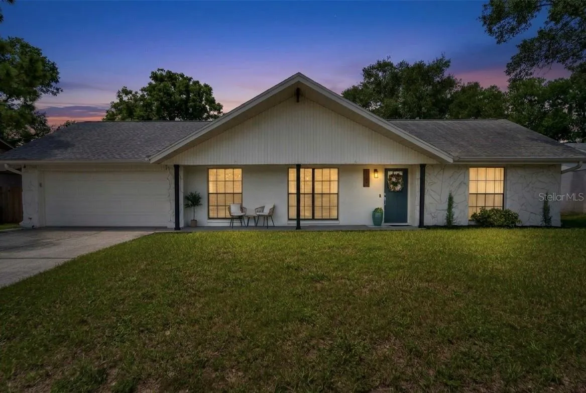 Front view of home