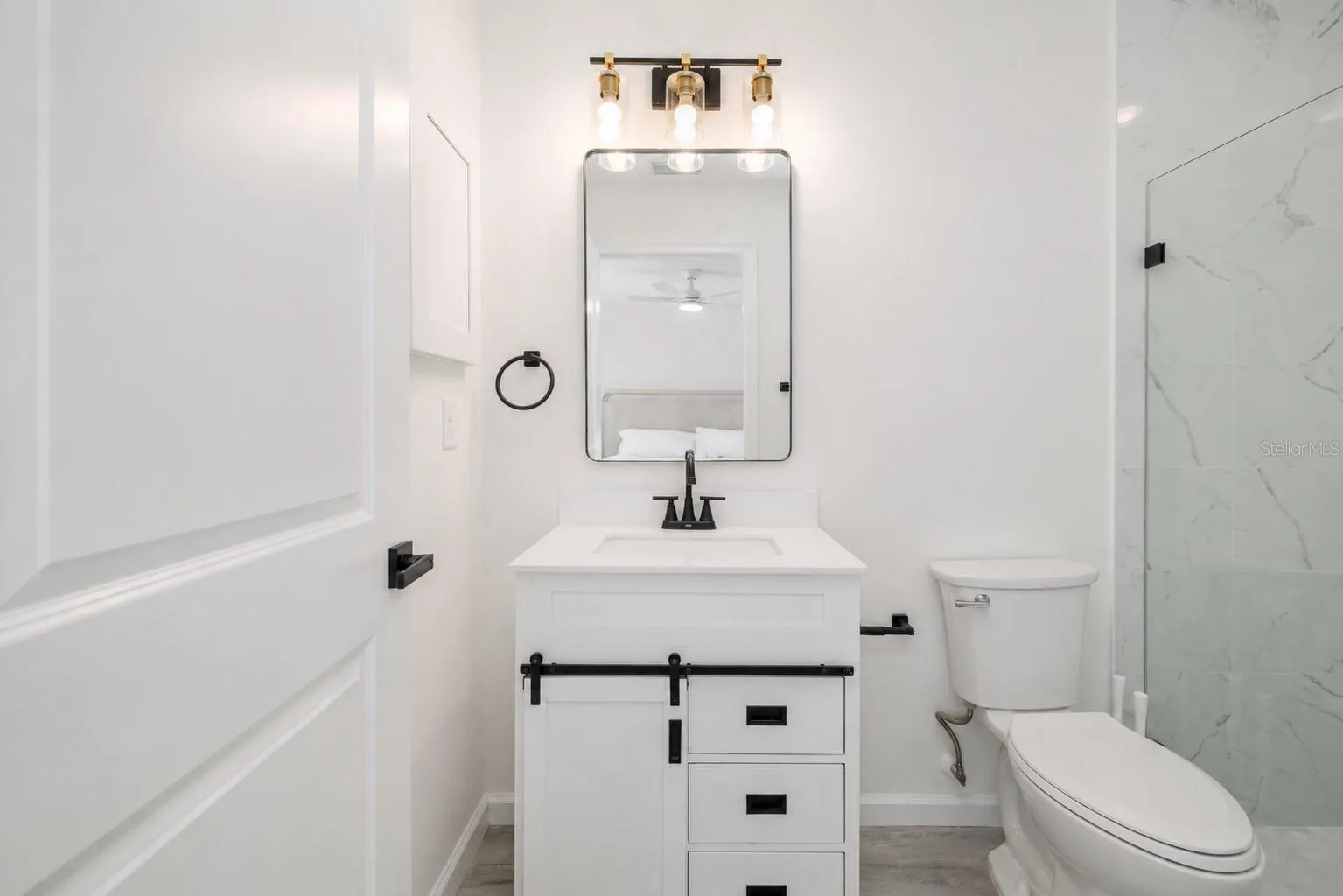 Master ensuite with walk-in shower.