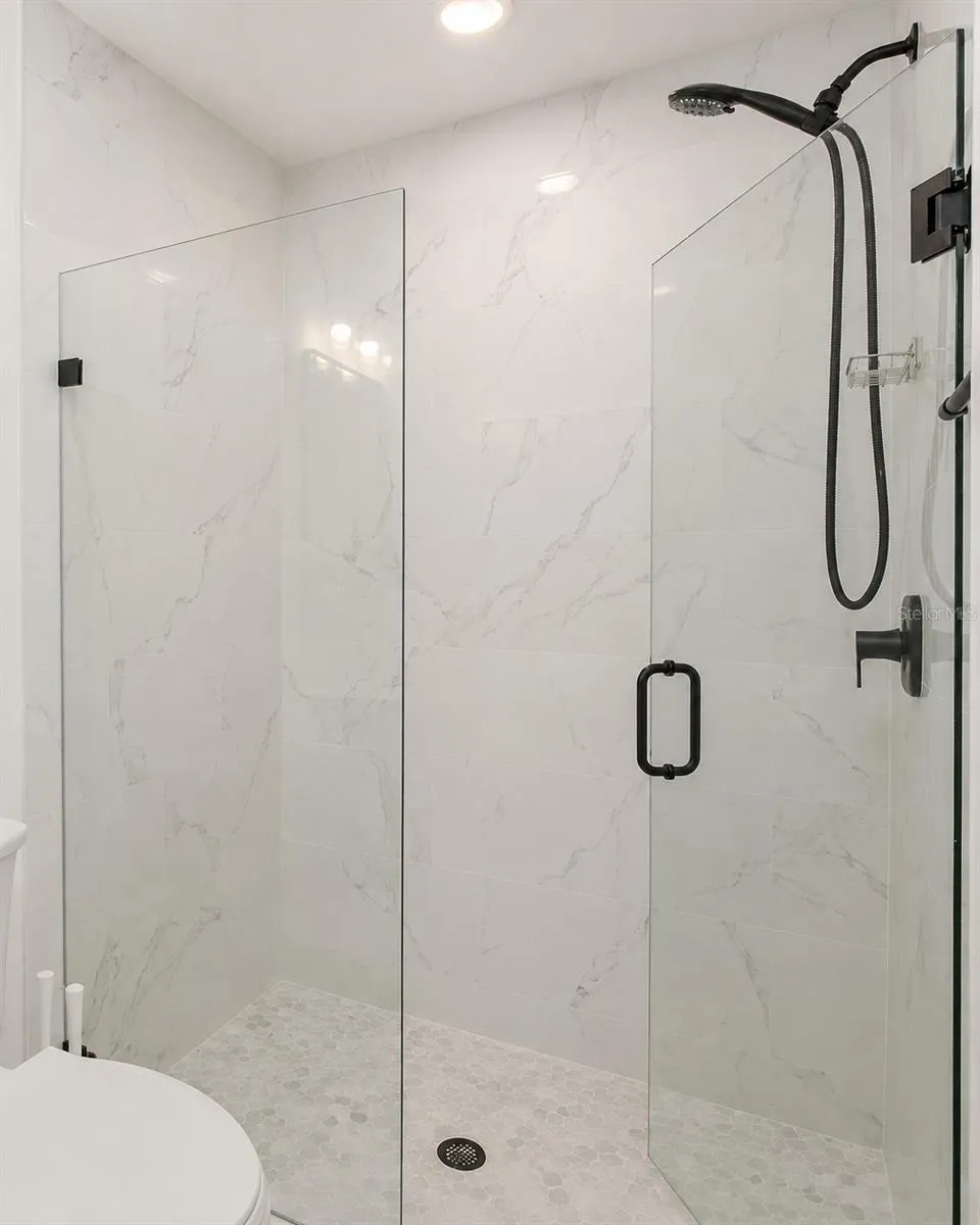 Master ensuite with walk-in shower.