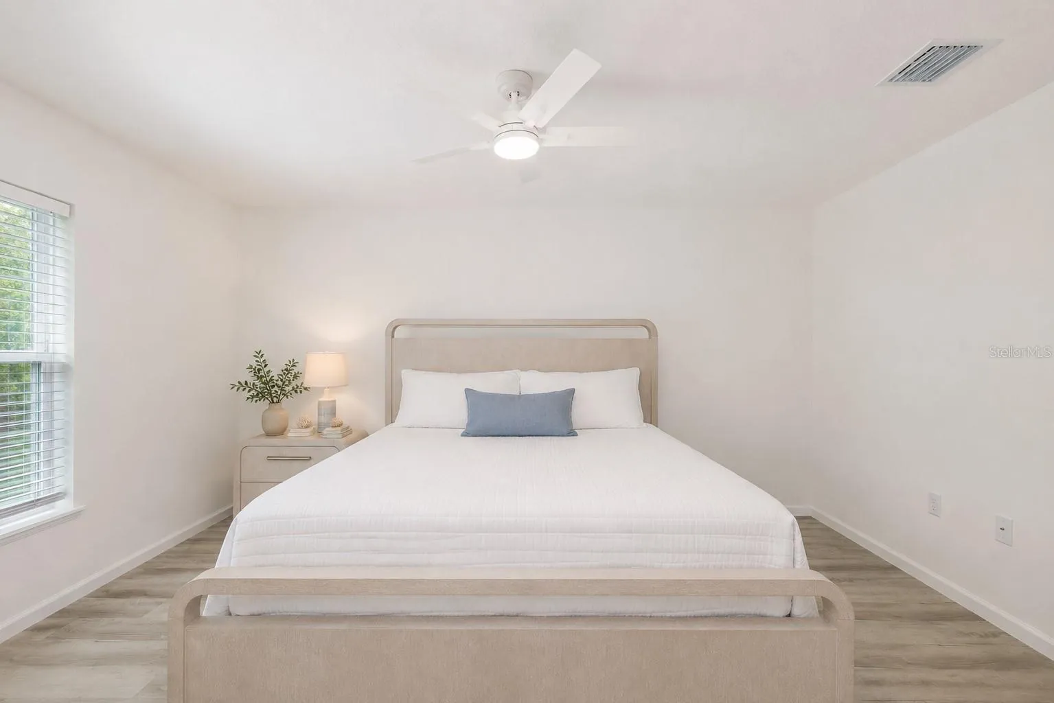 Master bedroom with ensuite and walk-in closet.