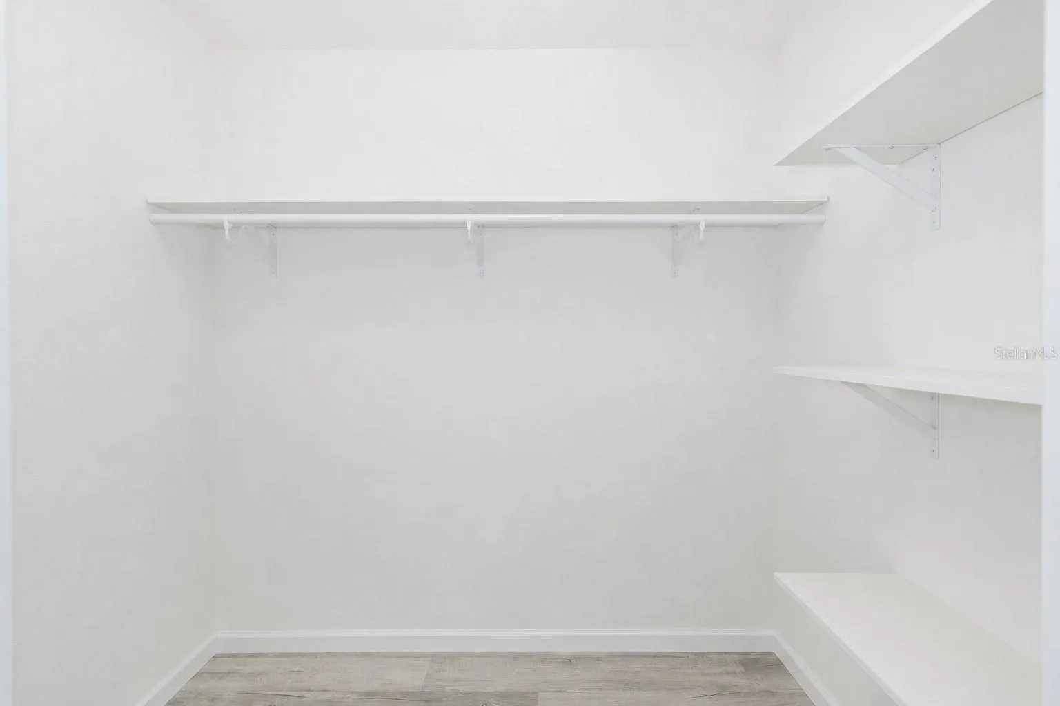Master walk-in closet.
