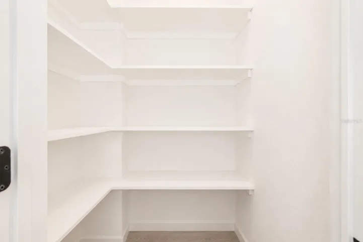 Kitchen pantry.