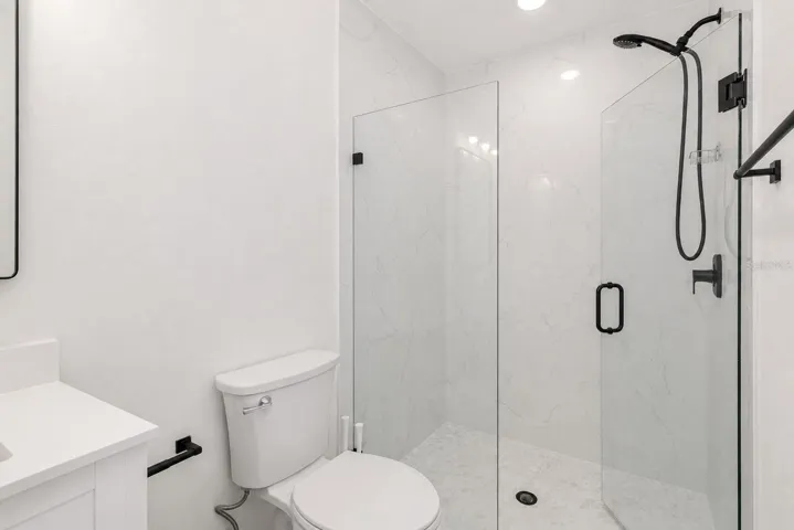 Master ensuite with walk-in shower.