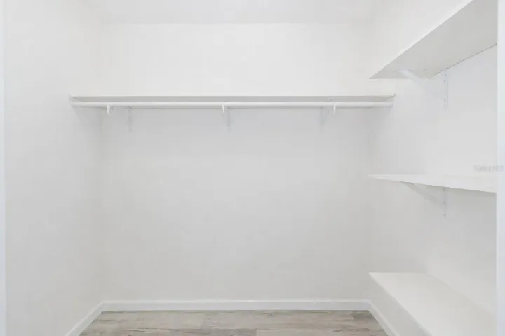 Master walk-in closet.
