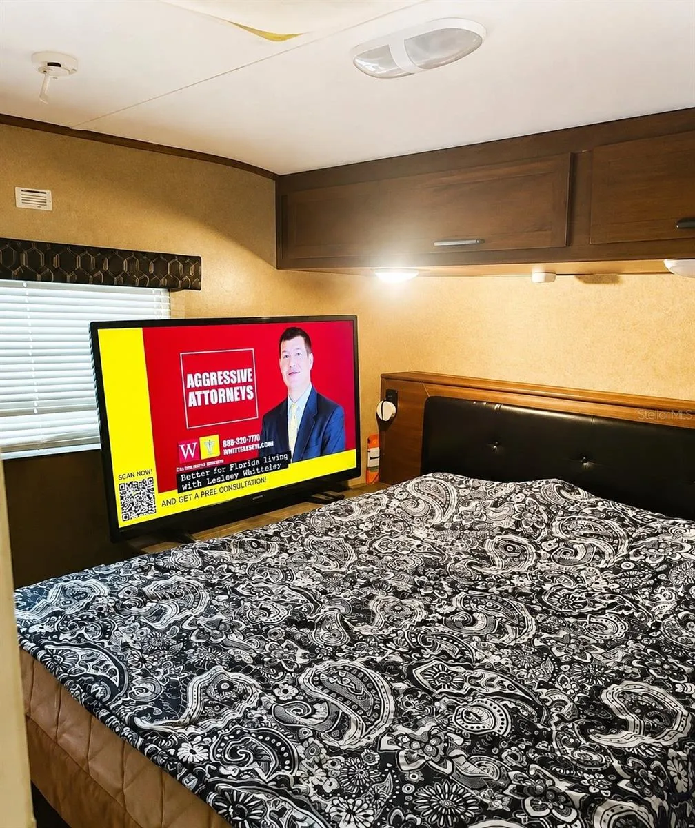 Camper bedroom