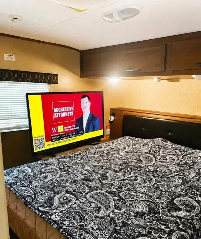 Camper bedroom