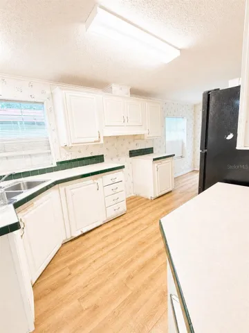 color enhanced kitchen