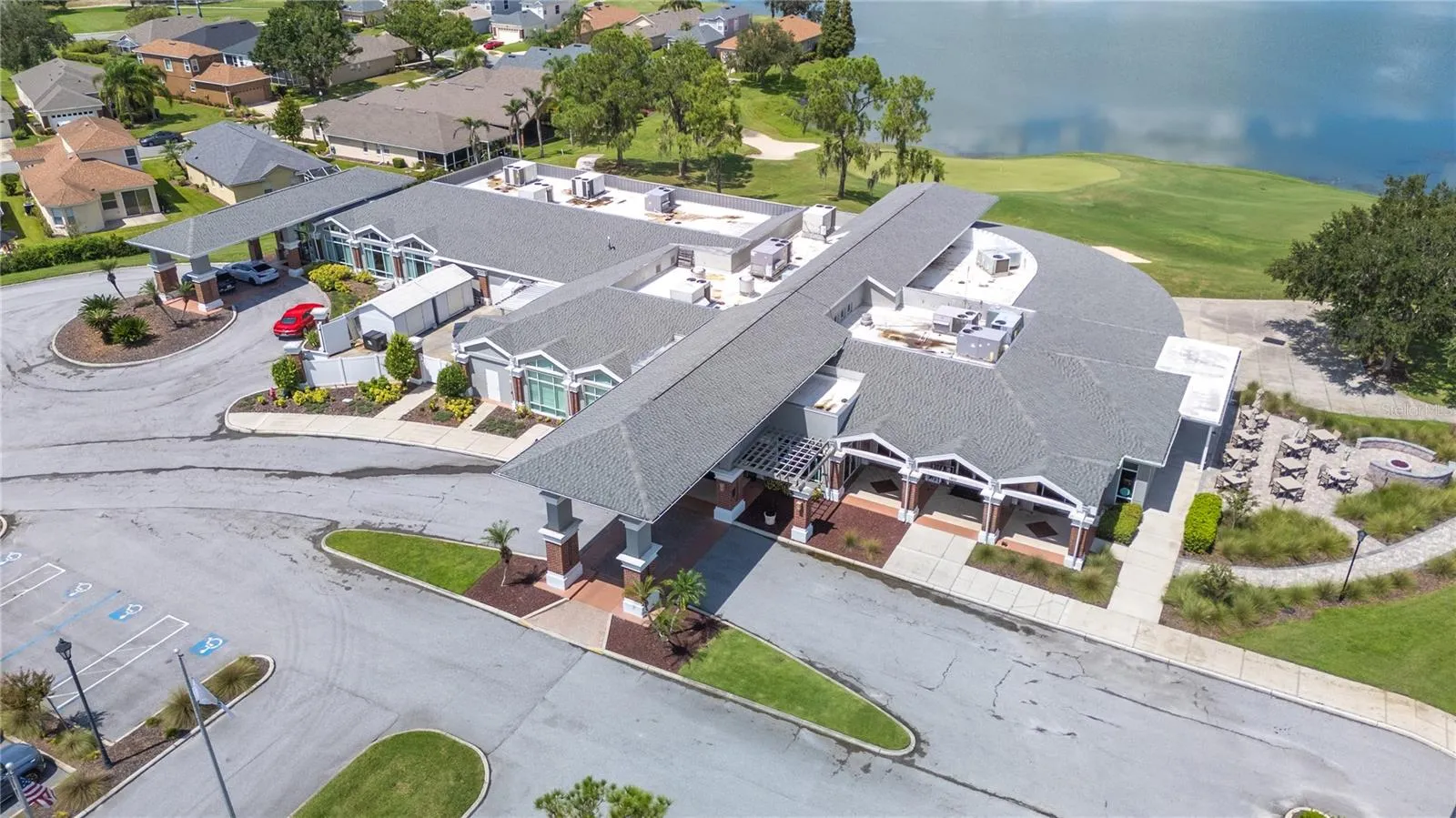 The Club at Eaglebrooke aerial view.