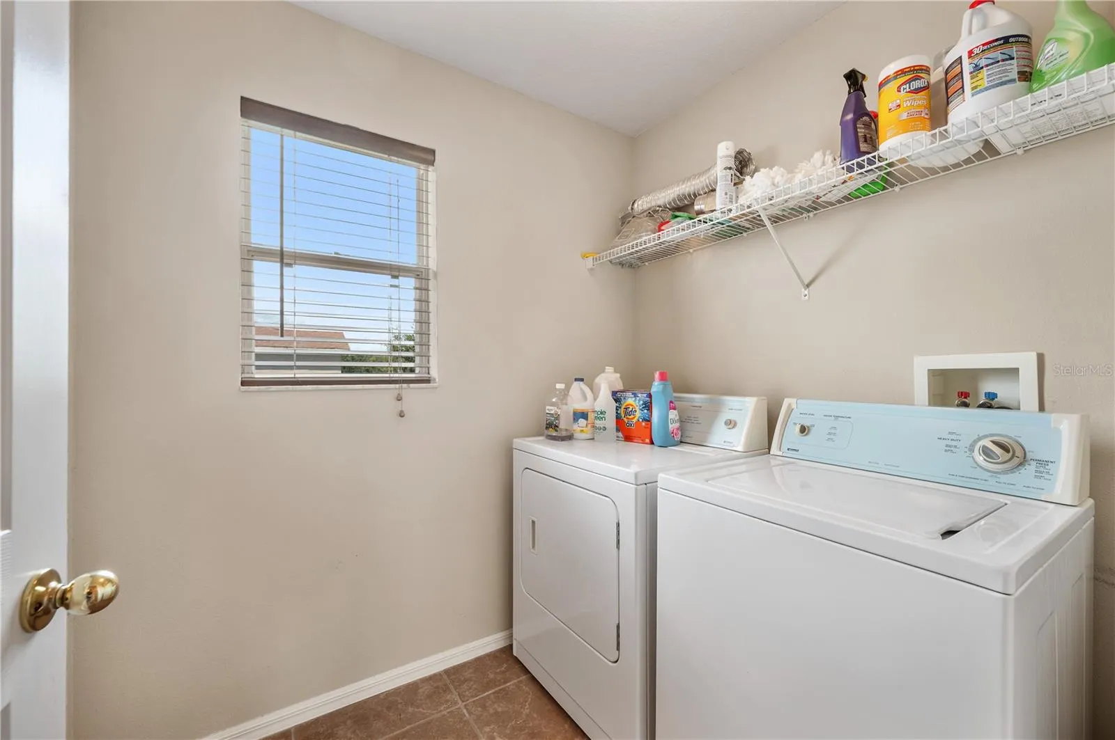 The second Floor Laundry room...how convenient is this.
