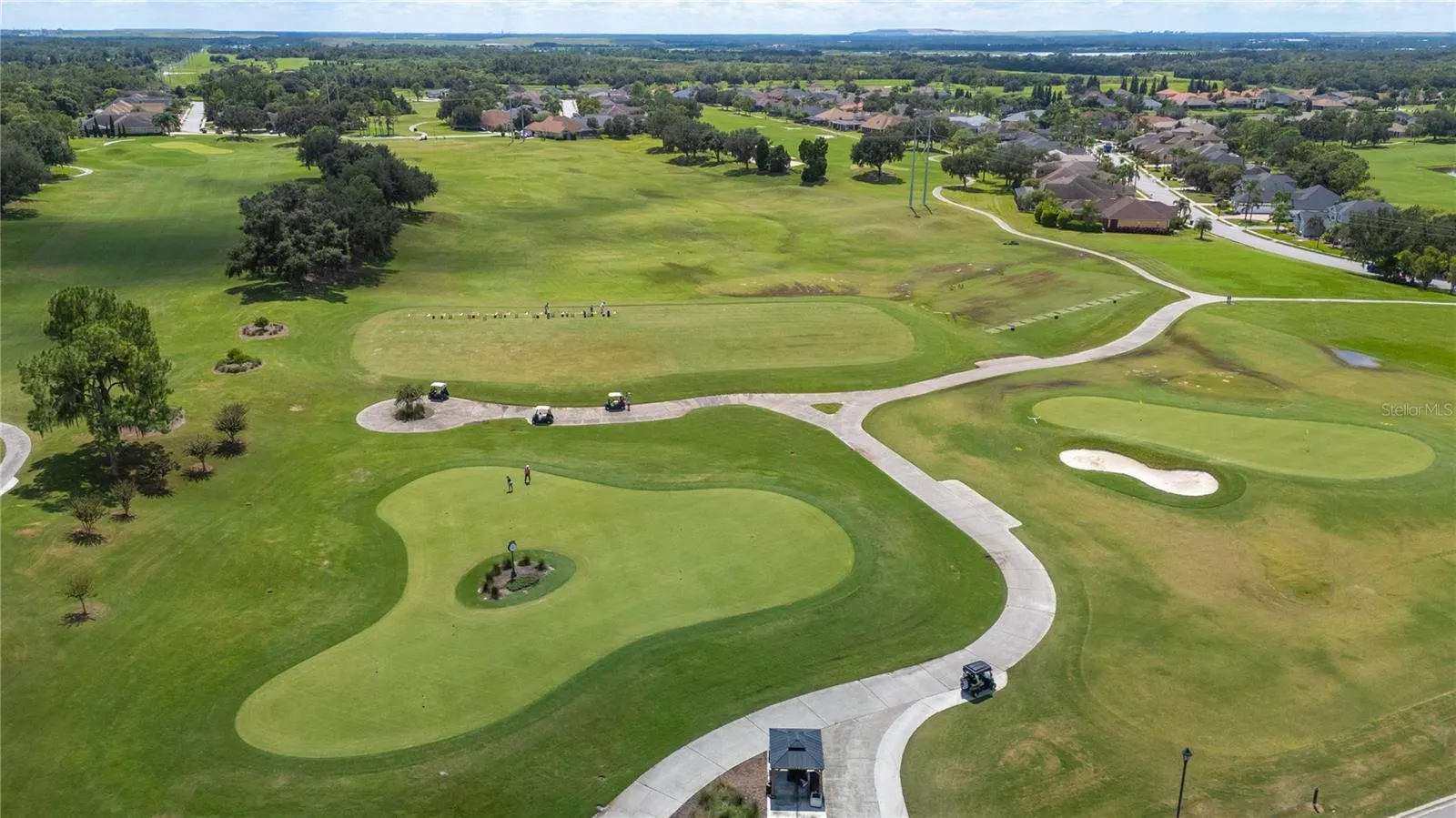 Expansive of the Golf Course