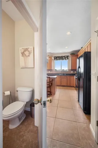 The half bath
