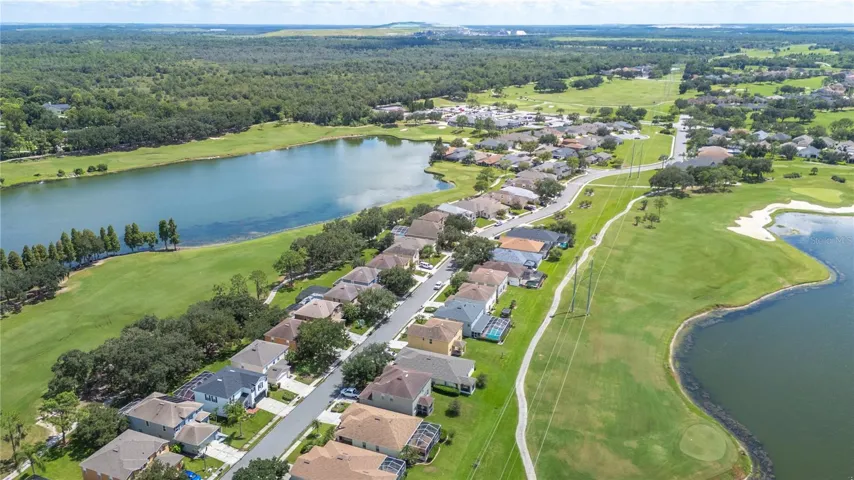 Aerial  view of the 15th hole