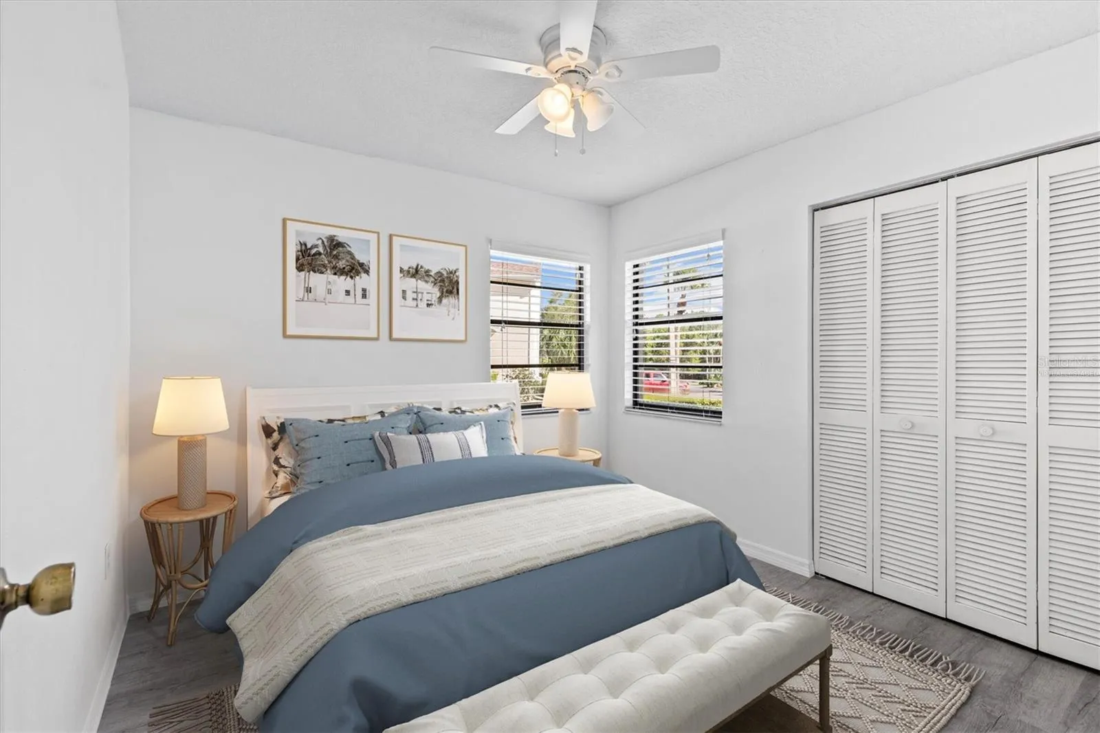 Virtually Staged Second Bedroom