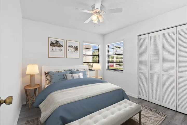 Virtually Staged Second Bedroom