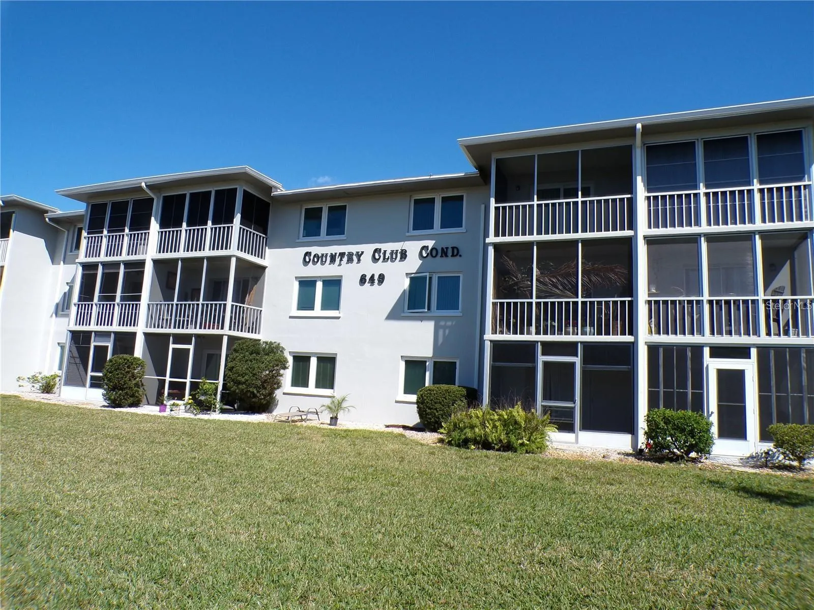 Front of building