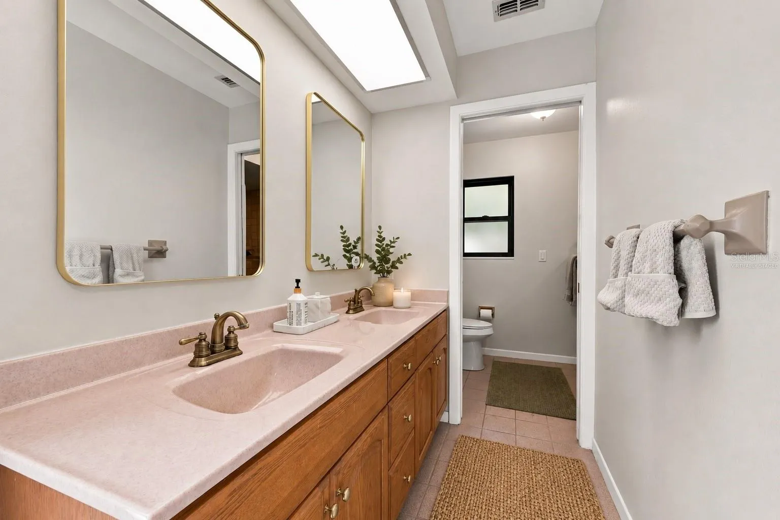 Primary Ensuite Bathoom - Virtually Staged