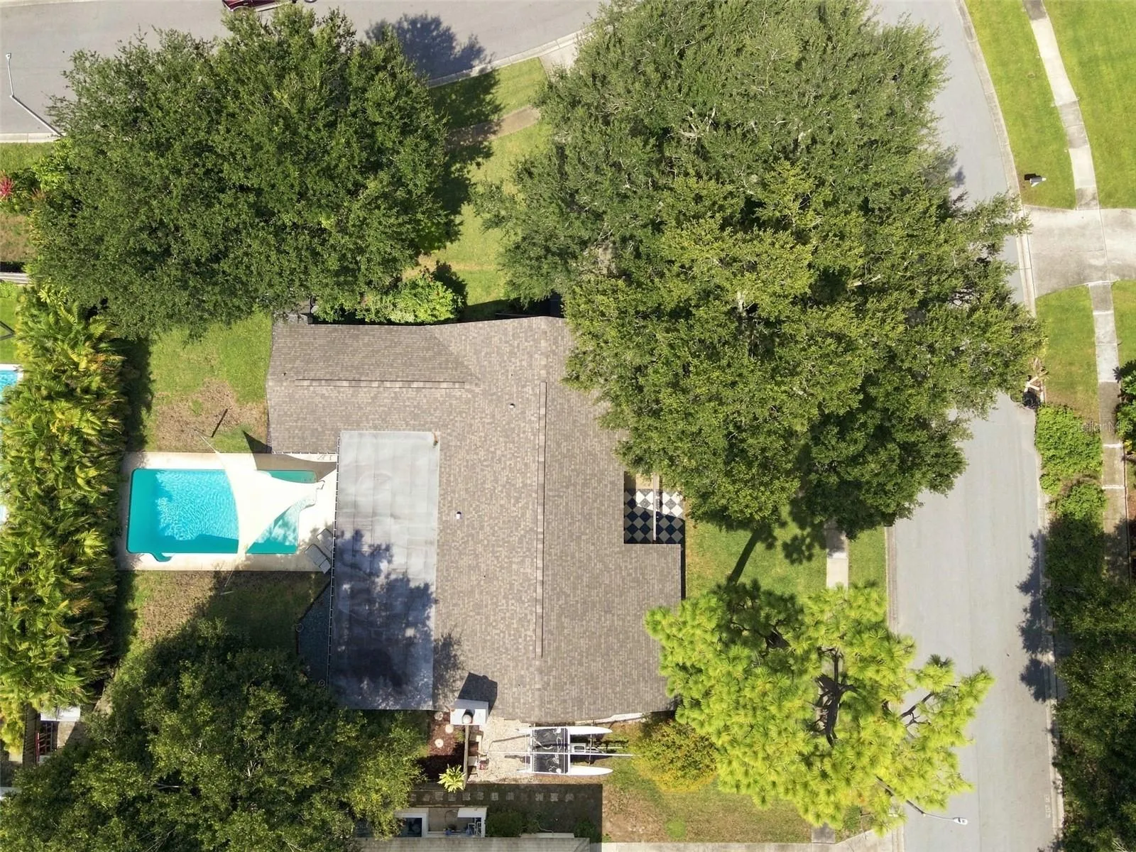 Large lot offers Boat or RV parking