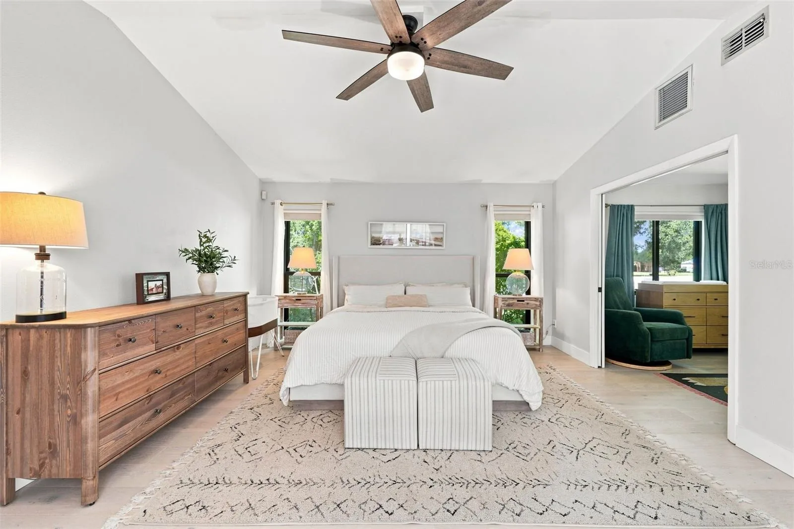 Primary Suite - Floor to Ceiling Windows